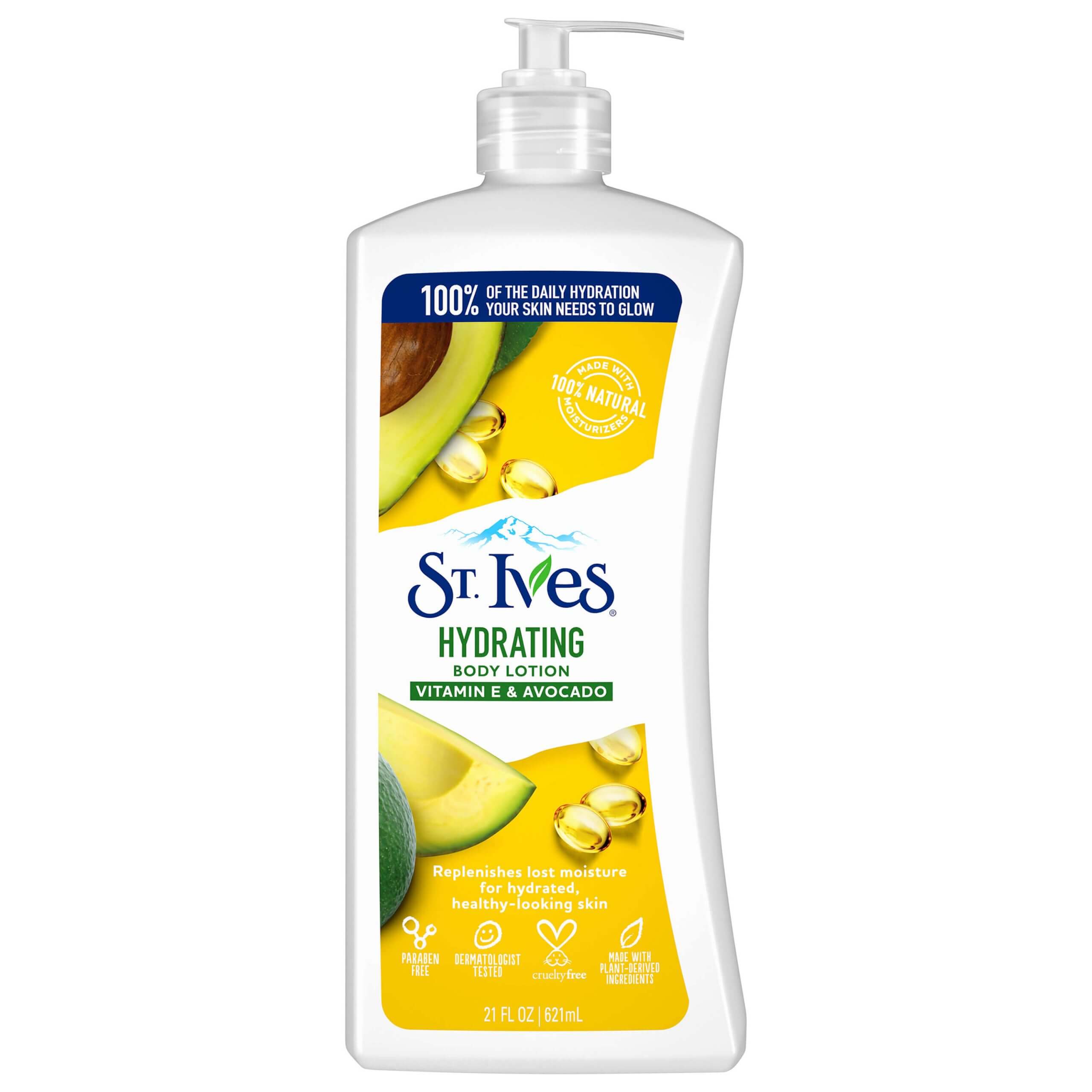 stives Stives Body Cream With Avocado Vitamin 621 ml capacity: 621ml