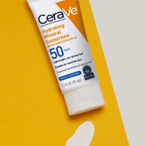 واقي شمس معدني فيزيائي من سيرافي Cerave Hydrating Mineral Sunscreen - الصورة 1