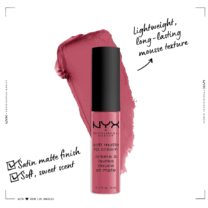 ⁦احمر شفاه ناعم غير لامع من ان واي اكس مونتريال NYX Soft Matte Lip Cream - Montreal⁩ - الصورة ⁦3⁩