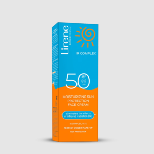 كريم Lirene لترطيب الوجه مع واقي الشمس SPF 50