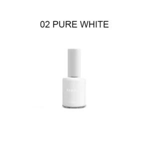 طلاء اظافر فارمسي رقم Farmasi ICONIC NAIL P. PURE WHITE 02