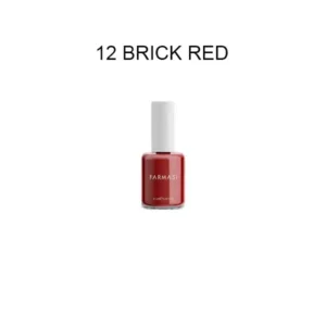 طلاء اظافر فارمسي رقم 12 Farmasi ICONIC NAIL P. Brick Red