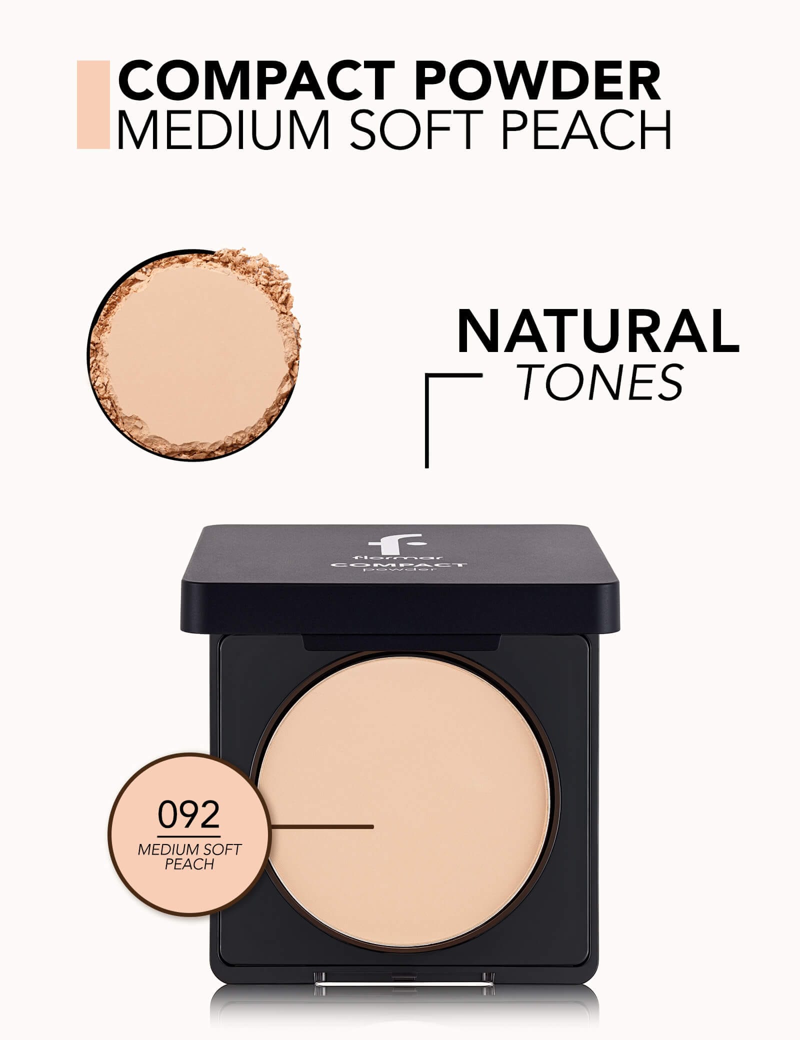 flormar Flormar Compact Powder Medium Soft Peach