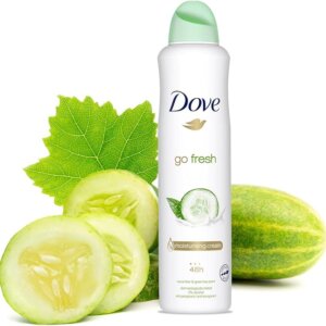⁦دوف مزيل العرق بخاخ بخلاصة الخيار والشاي الأخضر Dove Go Fresh Cucumber Green Tea Deo Deodorant Spray⁩ - الصورة ⁦1⁩
