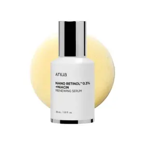 Anua Nano Retinol 0.3% + Niacin Renewing Serum سيروم ريتينول 0.3% + النياسيناميد