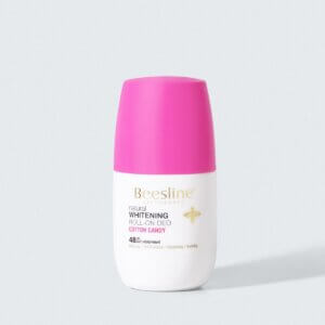 مزيل الرائحة رول اون لتفتيح البشرة من بيزلين نعومة القطن beesline Whitening Roll-On 48hr Cotton Candy